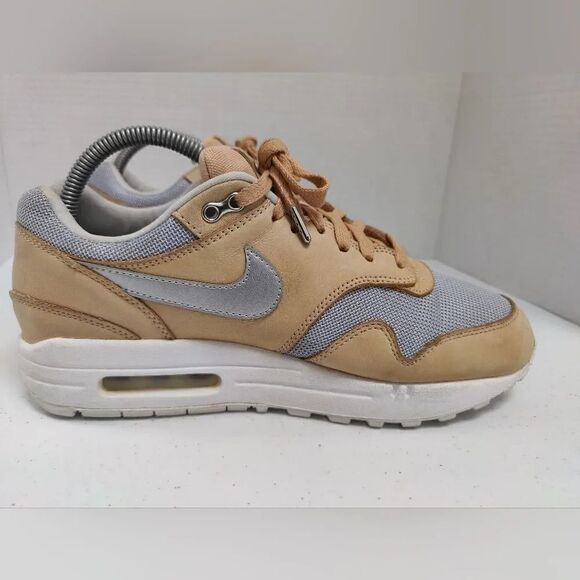 Nike Air Max 1 Premium Vachetta Tan Women's Running 3 Size 8.5 AO0795-200 - Picture 2 of 8